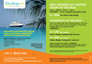 Skyline: an&uacute;ncio para revista