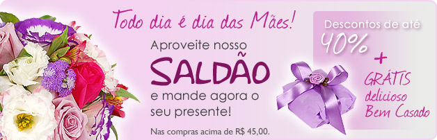 Banner Interflores - Dia das M&atilde;es 2010 - Sald&atilde;o 