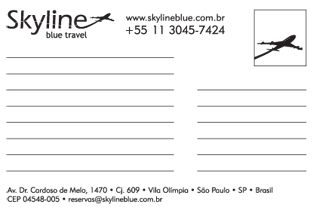 Cartão Postal Skyline Cartão Postal Skyline