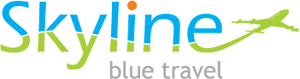 Logo: Skyline Blue Travel Logo: Skyline Blue Travel