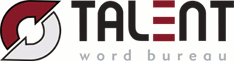 Logo: Talent Word Bureau Logo: Talent Word Bureau