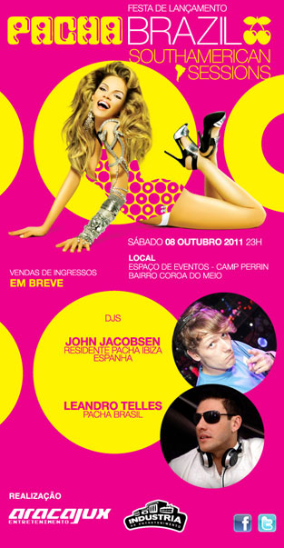 Email Marketing: Aracajux - Festa de lan&ccedil;amento do CD Pacha