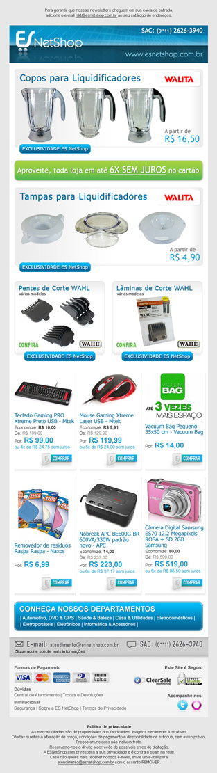 Email Marketing: EsNetshop