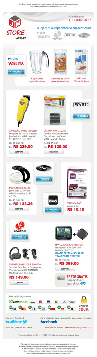 Email Marketing: JM Service