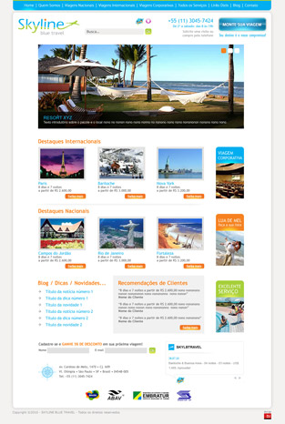 Site: Skyline Blue Travel Site: Skyline Blue Travel